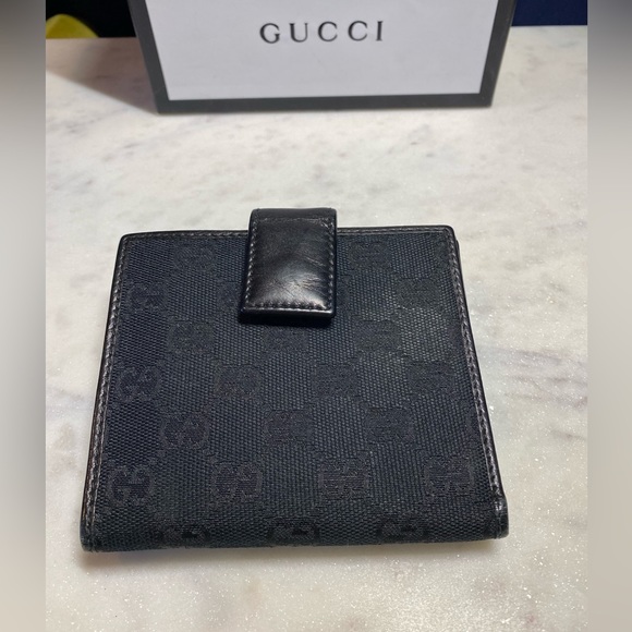 Gucci Black Canvas Wallet - Picture 3 of 10